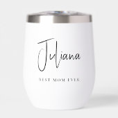 Chic Best Mama je Script Monogram (Vorderseite)