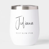 Chic Best Mama je Script Monogram (Rückseite)