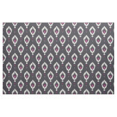 Chic Black and lila ikat Stammmuster Stoff (Fat Quarter (45,7 x 55,9 cm))
