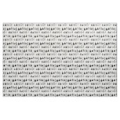 Chic Black and White Retro Mode Models Stoff (Yard (91,4 cm))