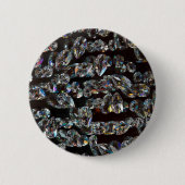 Chic Black Diamond Chrystal Abstrakte Muster Gesch Button (Vorderseite)