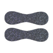 Chic Black Glitzer Sparkle Baseball (Paneele)