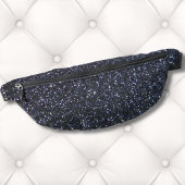 Chic Black Glitzer Sparkle Bauchtasche