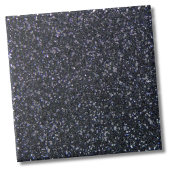 Chic Black Glitzer Sparkle Fliese