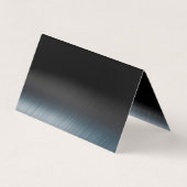 Chic Black Hot Pink Blue Tropfens Visitenkarten (Rückseite)