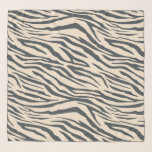 Chic Black Ivory Zebra Pattern Schal<br><div class="desc">Chic Chiffon Schal mit einem stilvollen Off-Black und Elfenbeinzebramuster. Elegantes und modernes Design. Exklusiv für Sie entworfen von Happy Dolphin Studio. Wenn Sie Hilfe oder passende Produkte benötigen,  kontaktieren Sie uns bitte unter happydolphinstudio@outlook.com.</div>
