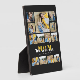 Chic Black Oma Mama Foto Collections Mütter Tag Fotoplatte