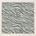 Chic Black Pastel Green Zebra Muster Schal<br><div class="desc">Chic Chiffonschal mit einem stilvollen,  cremefarbenen,  cremefarbenen Zebramuster. Elegantes und modernes Design. Exklusiv für Sie entworfen von Happy Dolphin Studio. Wenn Sie Hilfe oder passende Produkte benötigen,  kontaktieren Sie uns bitte unter happydolphinstudio@outlook.com.</div>