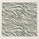 Chic Black Pastel Green Zebra Muster Schal<br><div class="desc">Chic Chiffonschal mit einem stilvollen,  cremefarbenen,  cremefarbenen Zebramuster. Elegantes und modernes Design. Exklusiv für Sie entworfen von Happy Dolphin Studio. Wenn Sie Hilfe oder passende Produkte benötigen,  kontaktieren Sie uns bitte unter happydolphinstudio@outlook.com.</div>