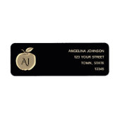 Chic Black Rücksendeadresse (Vorne)