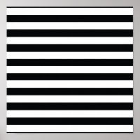 Chic Black & White Streifen