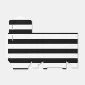 Chic Black & White Streifen Stripes Streifen Gebur Geschenkschachtel (Ungefaltet)