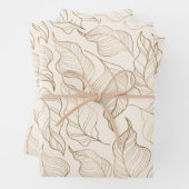 Chic Blätter Gold Eid Kareem Islamic (Beispiel)