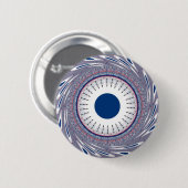 Chic blau button (Vorne & Hinten)