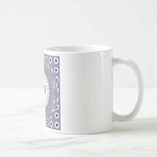 Chic blau kaffeetasse (Rechts)