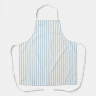 Chic Blau Weiß Gestreift Schürze