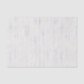 Chic Blaue Creme-Birthday Seidenpapier (Vorderseite)