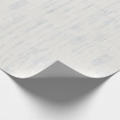 Chic Blaue Creme Geburtstag Geschenkpapier (Ecke)