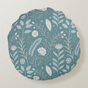 Chic Bloom Design Runde dekorative Kissen