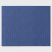 Chic blue abstrakt geometrische Muster monogramm Geschenkpapier (Flach)