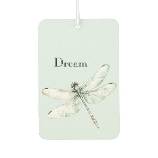 Chic Blue Dragonfly Dream Autolufterfrischer (Vorderseite)