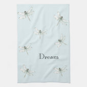 Chic Blue Dragonfly Dream Geschirrtuch (Vertikal)