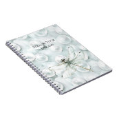 Chic Blue Dragonfly Dream Notizblock (Rechte Seite)