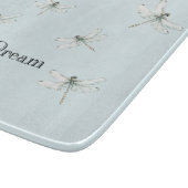 Chic Blue Dragonfly Dream Schneidebrett (Ecke)