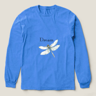 Chic Blue Dragonfly Dream Tri-Blend Shirt