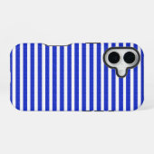 Chic Blue Geometric Phone Case iPhone 16 Hülle (Rückseite (Horizontal))