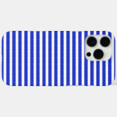 Chic Blue Geometric Popcorn Anime Case-Mate iPhone Hülle (Rückseite (Horizontal))