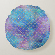 Chic Blue Lila Mermaid Scales