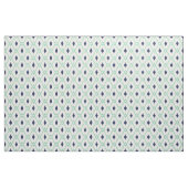 Chic Blue Minze Tribal Diamant Muster Stoff (Yard (91,4 cm))