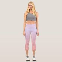 Chic Blue Pink und Coral peach Ombre soft Gradient