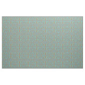 Chic Blue Turquoise Vintage Nouveau Deko Muster Stoff (Yard (91,4 cm))