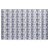 Chic blue und white ikat tribal diamond pattern stoff (Yard (91,4 cm))