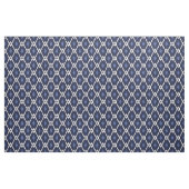 Chic blue und white ikat tribal diamond pattern stoff (Yard (91,4 cm))