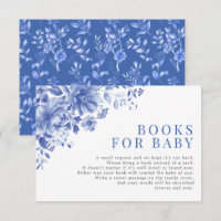 Chic Blue White Chinoiserie Garden Bücher für Baby