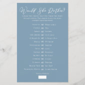 Chic Blue würde eher Brautparty spielen (Vorderseite)