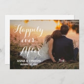 Chic Blüh | Glücklicherweise immer nach Hochzeit F Ankündigung (Vorne/Hinten)