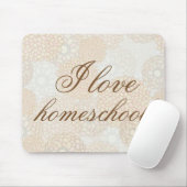Chic Blume Mousepad (Mit Mouse)