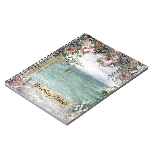 Chic Blume Ocean Lace Notizblock (Linke Seite)