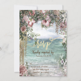 Chic Blume Ocean UAWG Einladung