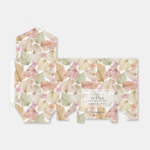 Chic Blume und Blätter Brautparty Geschenkschachtel (Ungefaltet)