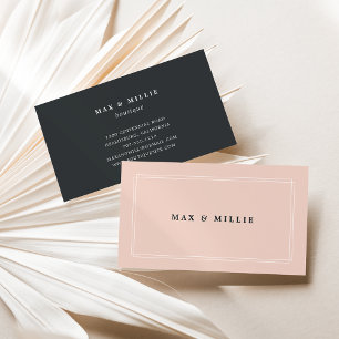 Chic Blush   BOUTIQUE Visitenkarte