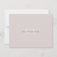 Chic Blush Pink Monogram