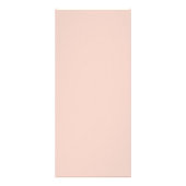 Chic Blush | Preise oder Dienstleistungen Werbekarte (Hinten)