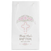 Chic Blush Rose Garden Frische Pasta machen Kleine Geschenktüte (Vorderseite)