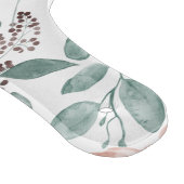 Chic Blush Watercolor-Blume Schneidebrett (Ecke)