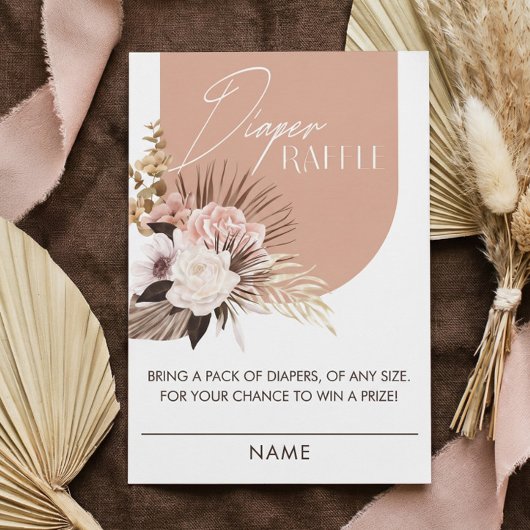 Chic Bohemisch Watercolor Bläserbaby Windschutzsch Begleitkarte